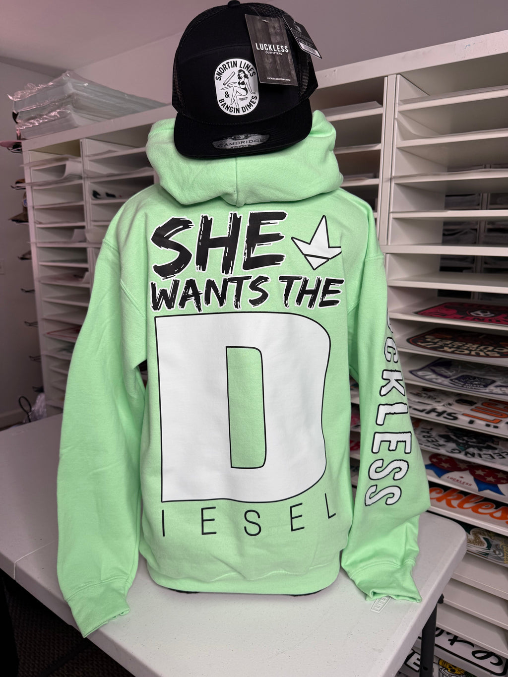 She Wants the Diesel | Funny Country Hoodie